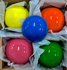 15 सेमी 18 सेमी इको-फ्रेंडली पीवीसी बैलेंस बॉल रंगीन कस्टम लोगो व्यायाम लयबद्ध जिमनास्टिक बॉल