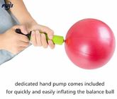 FULI योग गेंद 25cm पीवीसी गेंद प्लास्टिक व्यायाम मालिश फिटनेस गेंद