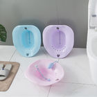 शौचालय के लिए योनि वॉश और स्टीमिंग फोल्डेबल सिट्ज़ बाथ बेसिन गंध रहित