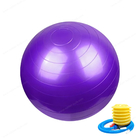 65cm योग गेंद पर्यावरण के अनुकूल पीवीसी विरोधी फट और गैर पर्ची संतुलन व्यायाम फिटनेस गेंद