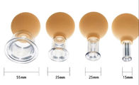 नमी बॉडीसेल्युलाईट मालिश कप को हटाने के लिए 4 पीसीएस अनुकूलित सिलिकॉन वैक्यूम मालिश पारंपरिक कपिंग थेरेपी: