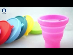 मेडिकल ग्रेड सिलिकॉन सॉफ्ट मासिक धर्म कप पुन: प्रयोज्य महिला स्वच्छता