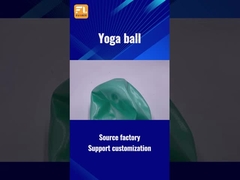 पर्यावरण के अनुकूल पीवीसी लयबद्ध गेंद 15 सेमी घर कलात्मक जिमनास्टिक प्रशिक्षण के लिए