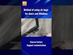 धातु रिलीज़ वाल्व के साथ पीवीसी inflatable शिम बैग